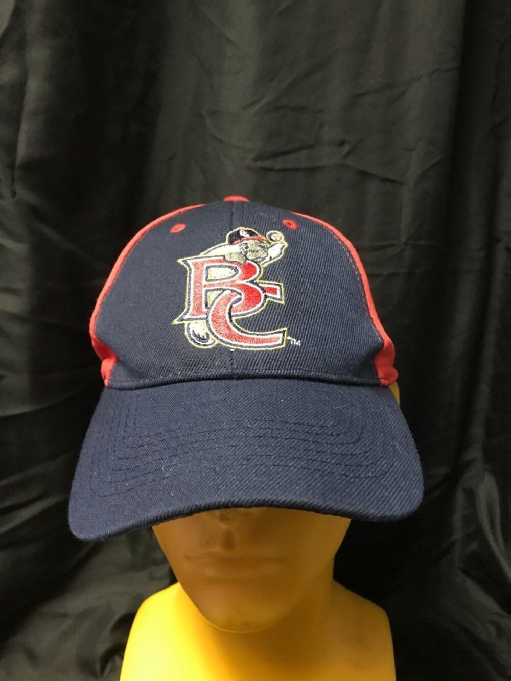 Brevard County Manatees Minor League Baseball Hat Blue And Red AAA Rare KG